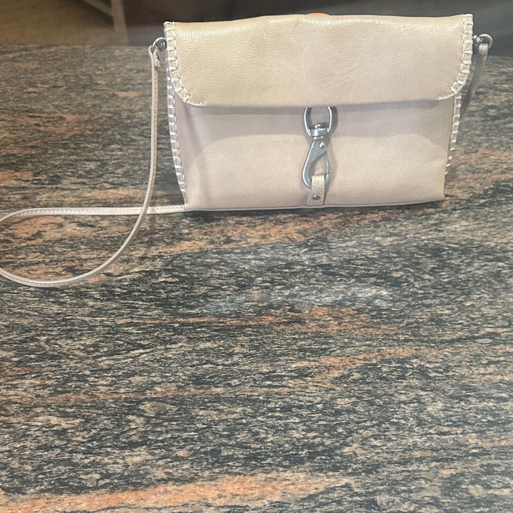 Frye Cream Crossbody Bag